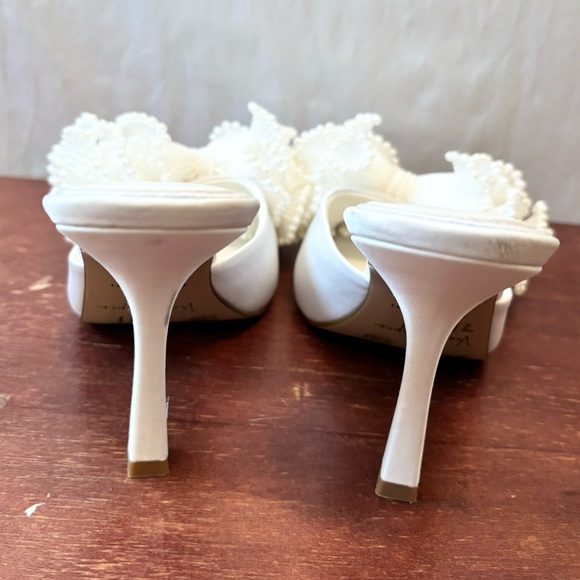 NWOB Gianni Bini x Venita Aspen Harlow Pearl Bow Dress Sandals - Picture 4 of 9